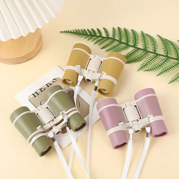 Jungle Binoculars Magnifying Glass Portable Children Magnification Toy Shockproof Telescope for Birthday Hiking Presents y250708