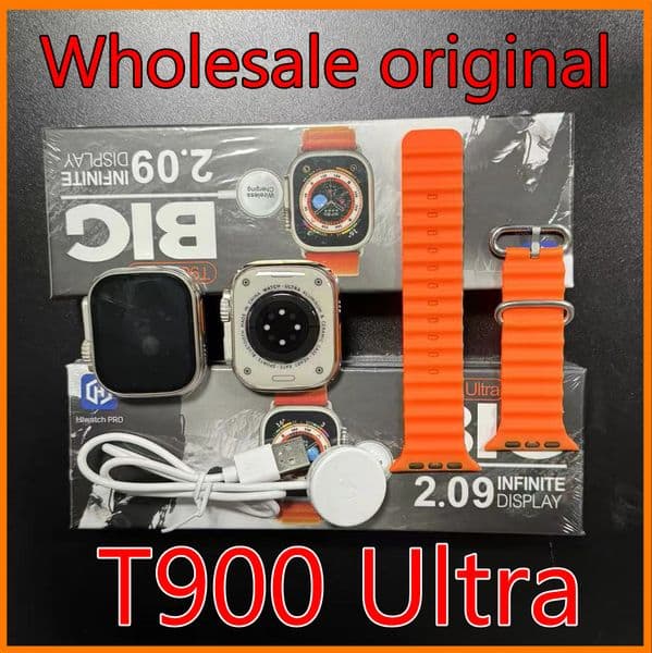 2025 T900 Ultra Big Smart Watch Wholesale 2.09 inch Bluetooth Call IWO Series 8 Men Women Sports Smartwatch For IOS Android