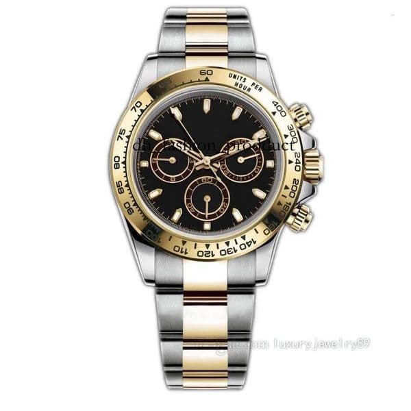 date just watch Mens Automatic Movement multifunction chronomat Wristwatch Designers Men Watches Stainless Steel Strap Gold Wristwatches Montre de luxe b8c