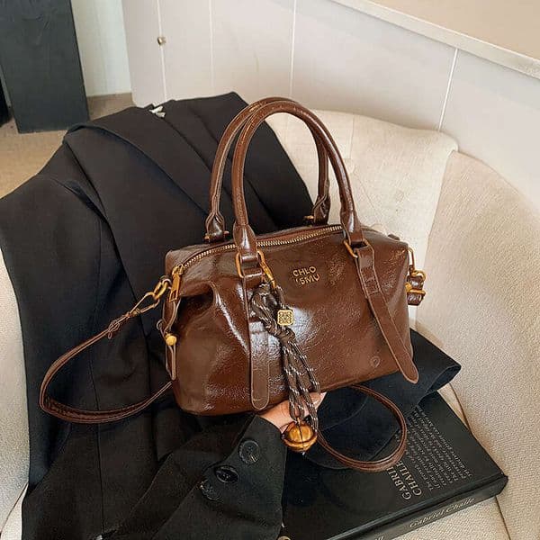 designer Handbag for Women 2026 New Winter Single Shoulder Crossbody Boston Pillow Bag Z260522