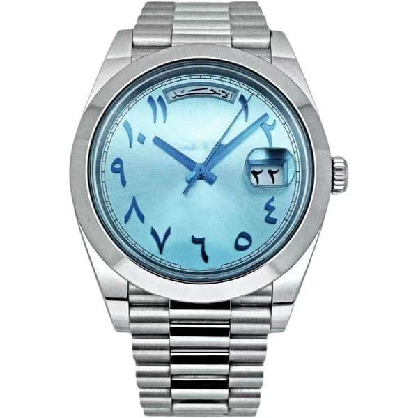 Men Business Luxury Watch Arab Designer Watch Date AAA Luxury Watch Mens 40mm Classic Automatic Watch Stainless Steel Strap Sapphire Glass Waterproof Watch