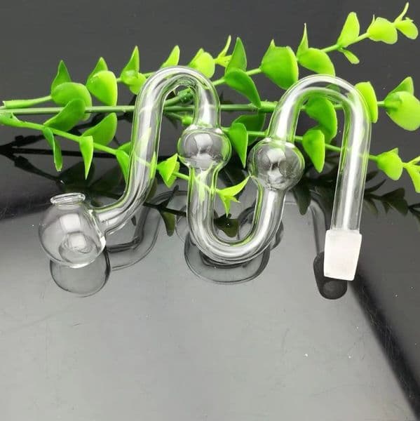 Smoke Pipes Hookah Bong Glass Rig Oil Water Bongs Double bubble m wok