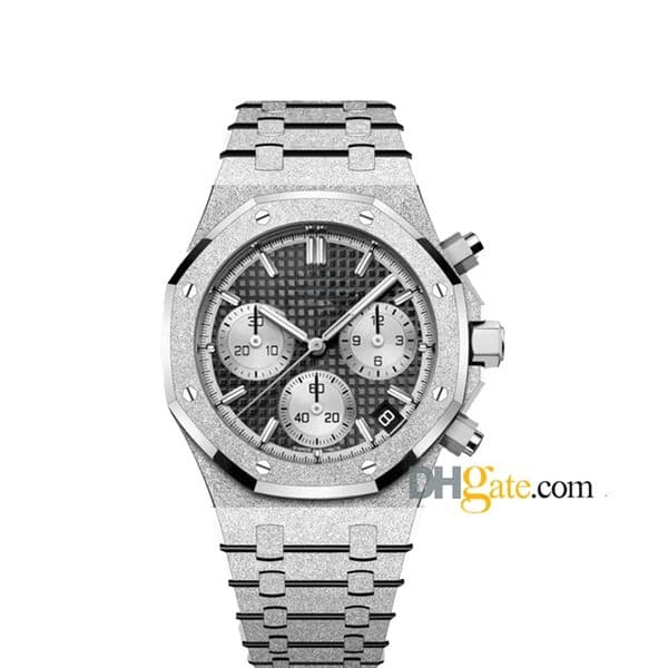 SUPERCLONE FLYBACK Movement White Steel Watch26240 Chronograph 41mm 124mm Luxury 4401 Automatic Designers Ceramics Series Mechanical Mens Montredeluxe 7a23