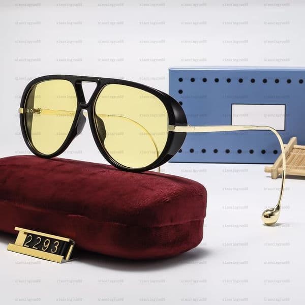 Luxury designer sunglasses womens sunglasses Oversized frames Retro Sunglasses Womens Mens Classic Vintage Sun Glasses