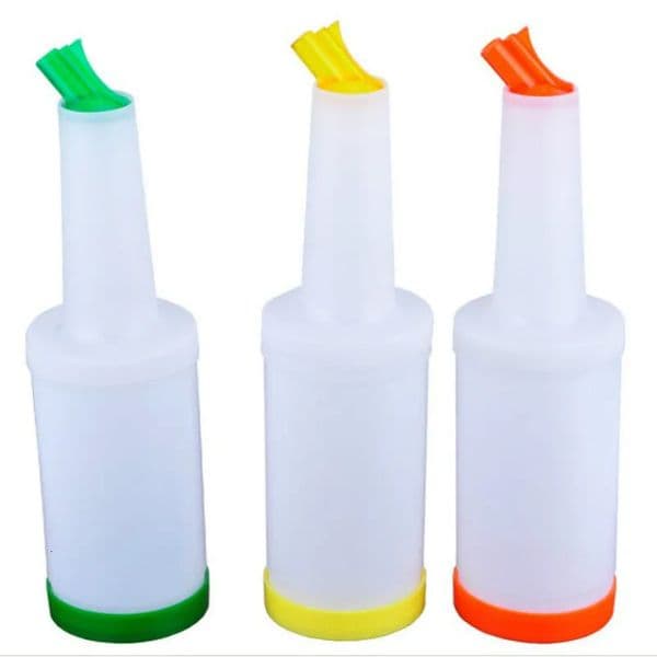 Kitchen Barware Bar Tools Pp Plastic Fancy Bartender Sealed Cans Fruit Juice Bottle Cool Kettle Drinks Pot 250709