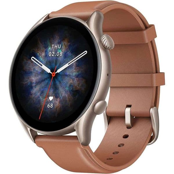 Amazfit GTR 3 Pro Smart Watch Men 46mm, 14-Day Battery Life, GPS, Alexa Built-In, Bluetooth Calls, Fiess Tracker with 150+ Sports Modes, Sleep Heart Rate