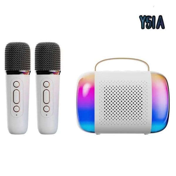 Y51a-K Song Bluetooth Speaker Audio Microphone Karaoke Children's Portable Home K-Song Integrated Stereo