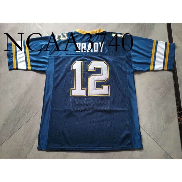 Nc37 N3740 Football jerseys Physical photos Tom Brady Junipero Serra High School Men Youth Women High School Size S-6XL or any name and number jersey