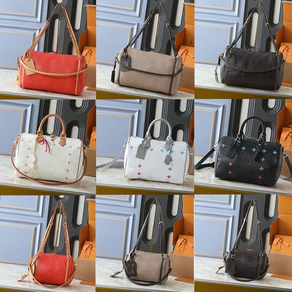 Murakami Designer bag Leather Vintage box-shaped handbag luxury Designer Women single-shoulder crossbody Bag High Quality luxury bag source factory