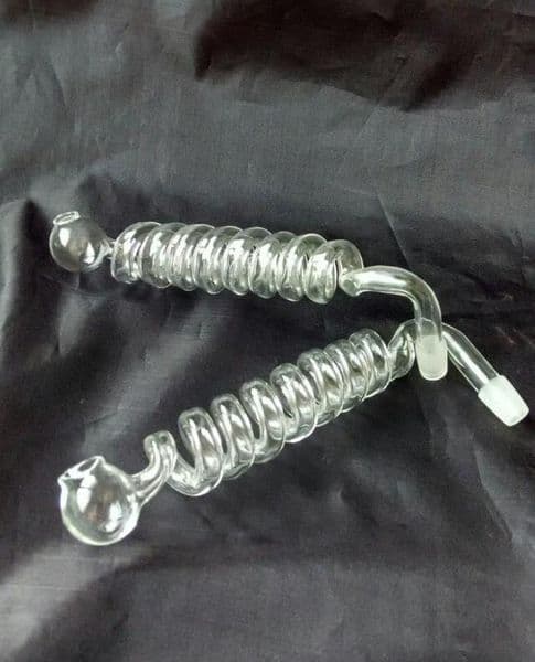 Multi-spiral cooking pot Bongs Oil Burner Pipes Water Pipes Glass Pipe Oil Rigs Smoking Free Shippin