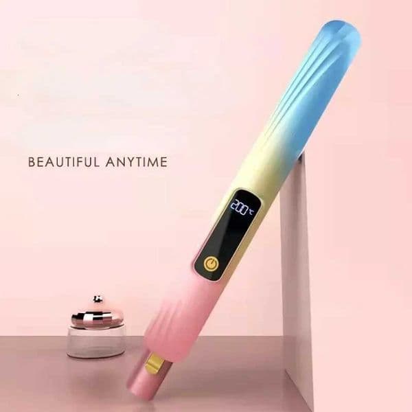 New Curling Iron Hair Straightener Iron Ceramic Straightening Styling Tools Hair Curler Flat Iron Beard Straightener XJ250721