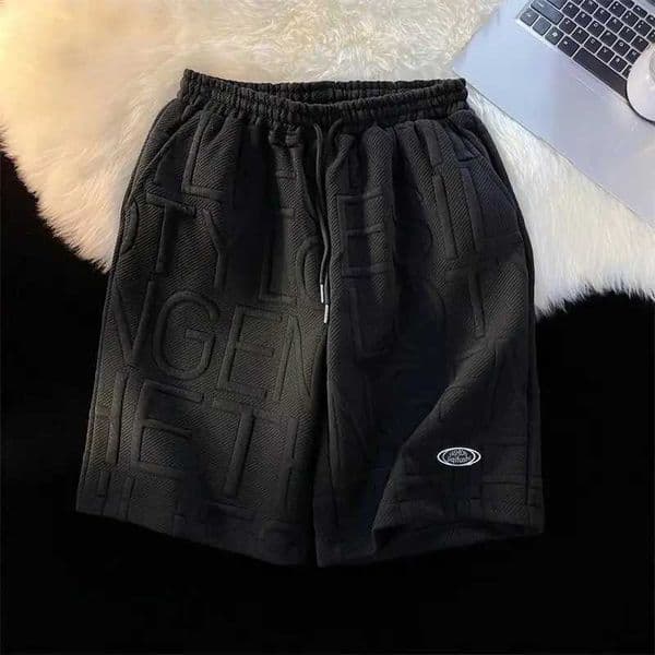 Shorts for Men Summer Running Casual Jogging Sport Short Pants Letter Print Solid Color Drawstring Loose Dry Gym Beach Shorts for Men XJ250721