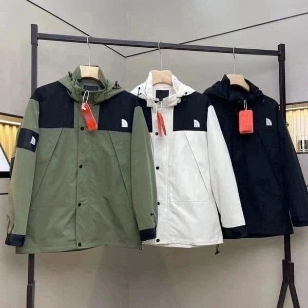 Designer Outdoor Jackets Windbreaker for Men & Women - Durable Winter Parka with Removable Liner Breathable Hard shell Unisex M-4XL