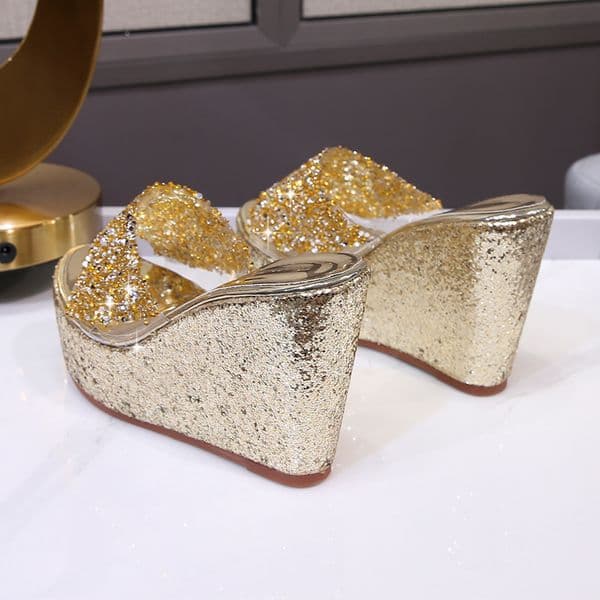 Sexy Peep toe Women Pumps Luxury Slingbacks Thin Thick Sole Slippers High Heels Spring Summer Nightclub Wedding Party Shoes OL Business Slide Designer Elegance