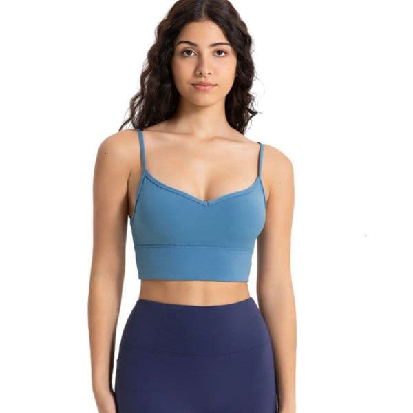 Naked Yoga Outfits Bra Womens Sports Underwear Beauty Back Gym Vest Running Jogging Crop Tank Top Workout Bras Summer Sportwear