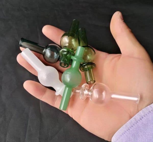 Hookahs Classic color gourd cover Wholesale Glass Bongs Accessories, Glass Water Pipe Smoking,