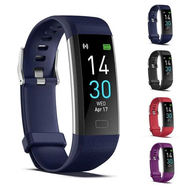 Multifunction Children Smart Watch Fiess Wristbands Body Temperature Heart Rate Blood Pressure Monitoring Bracelet for Kids R250721