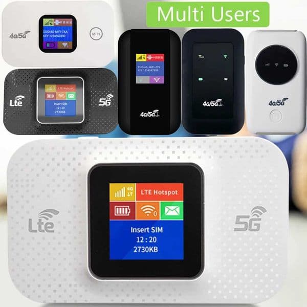 4G LTE Wifi Router Wireless Portable Unlock Modem Mini Outdoor Hotspot 150Mbps Mobile WiFi Router Pocket Repeater for Home CarXJ250723