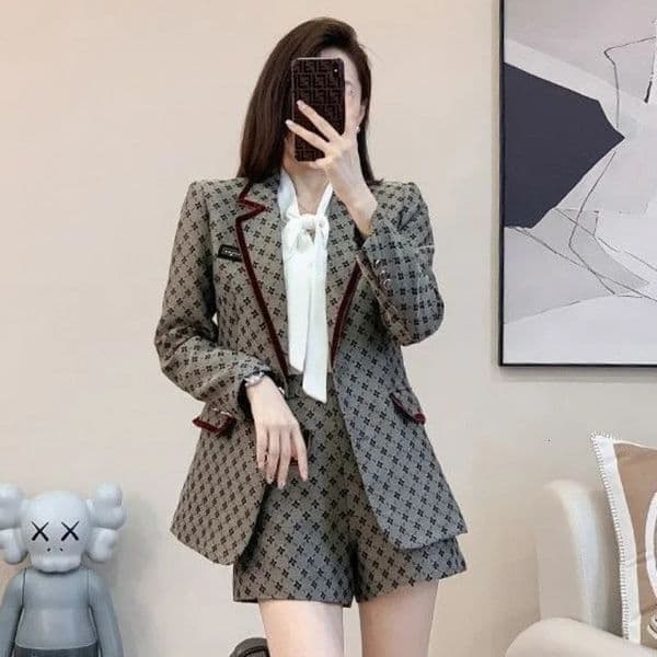 Summer Set of Two Fashion Pieces for Women 2 Piece Outfits Suits Womens Matching Sets Clothing Shorts Clothes In 250723