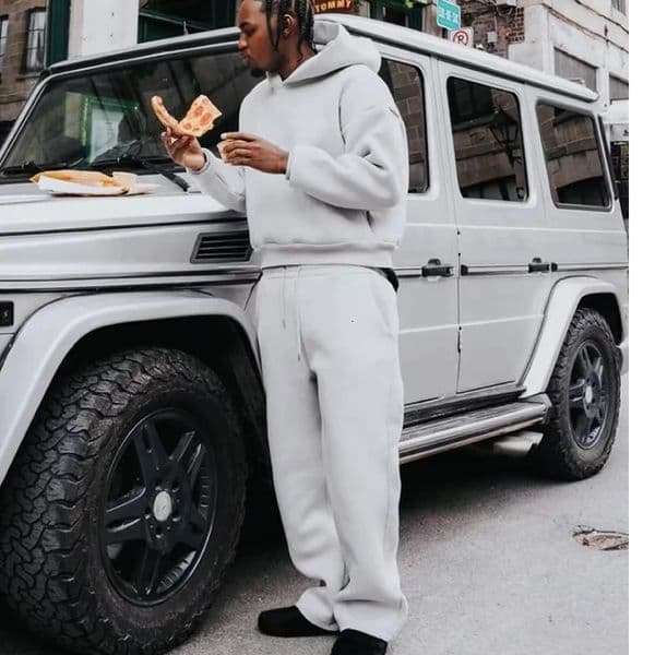 Autumn Fashion Casual Loose Tracksuit Pullover Y2k Harajuku Street Men Hoodies Pants Hip Hop Sweatshirt Tops Sports Trousers 250714