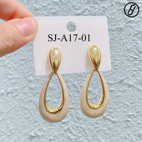 2025 European American Dripping Glaze Painted Earrings Niche Spring and Summer Sweet and Exquisite S925 Silver Needle Earrings Designer Jewelry