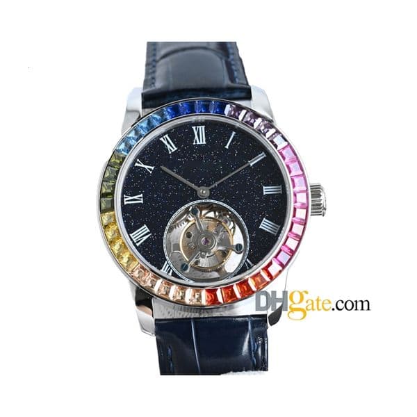 mechanical Men's automatic wristwatch Tourbillon Super clone aaaaaatek designer Brand Watch Customized Movement Luxury luminous Stainless steelL c14d