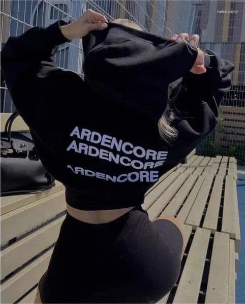 Women's Jackets Zip Up Hoodies Cropped Cardigan Jacket Drawstring Hooded Sweatshirts Casual Long Sleeve Top