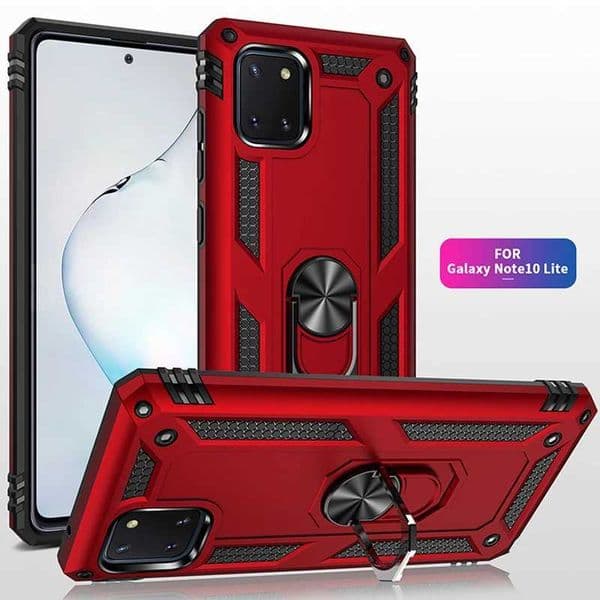 Hybrid Heavy Duty Protective Cover For Galaxy Note 10 Lite Case A12 M52 Ring Holder Case For Sam A51 A71 A53 A72 Capa Z250723