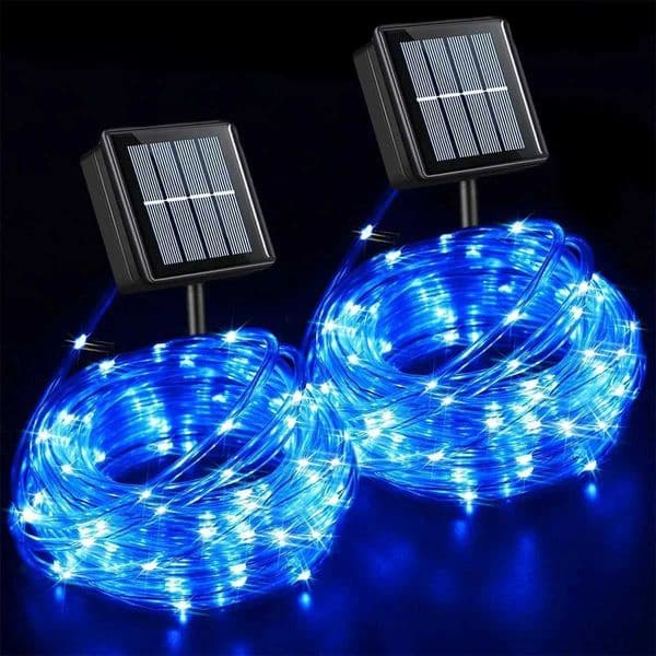 7m/12m/22m/32m Solar LED Fairy String Light Outdoor Waterproof 8 Modes Street Garland for Party Wedding Christmas Decoration Lamp X250724