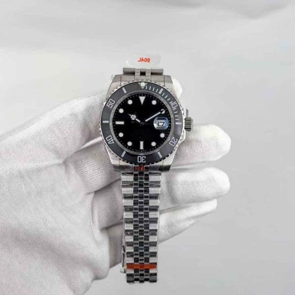 2025 new U1 Factory ST9 Upgrade Mens Watch Automatic Mechanical Movement Sapphire Glass Ceramic Bezel black