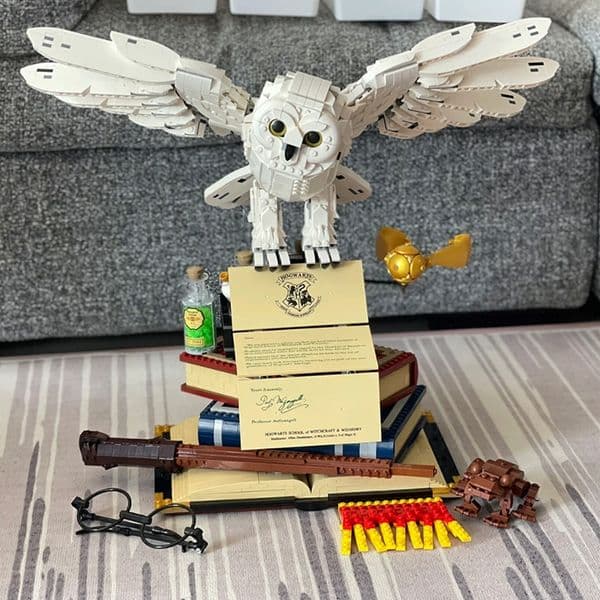 HOT TOYS Collectors' Edition Delivery Owl Building Blocks 76391 Model Bricks Children Toy Gift 3010PCS 9961