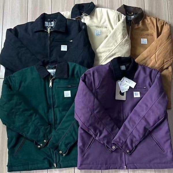 carhartttt jacket mens designer jacket designer coat jackets vintage classic style 1.5kg Heavy water washing fabric wholesale