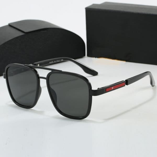 Top luxury Sunglasses designer womens Mens Goggle senior Eyewear For Women eyeglasses Square frame Vintage Metal Sun Glasses With Box 2425 50% Wholesale