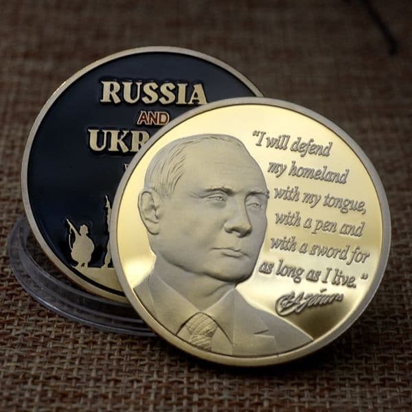 Arts and Crafts Tourism Collectibles Creative Commemorative Medals Antique Crafts Silver Plated Gold Plated Colored Baking Paint Relief Medals Metal Badges