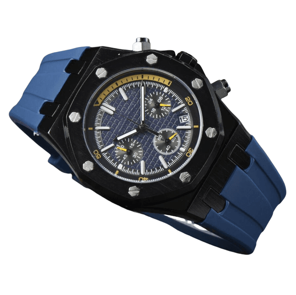 New APity ROYALity OAKity Fashion watch Mens Automatic Quartz Movement High Quality Wristwatches Hour Hand Display Metal Strap Simple Luxury Popular Watches #568