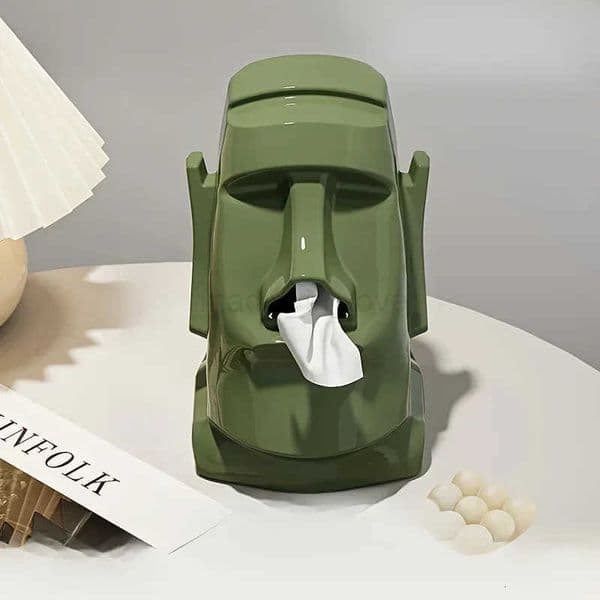 Household Tissue Box Creative Stone Tissue Box Living Room Bedroom Table Decoration M250724