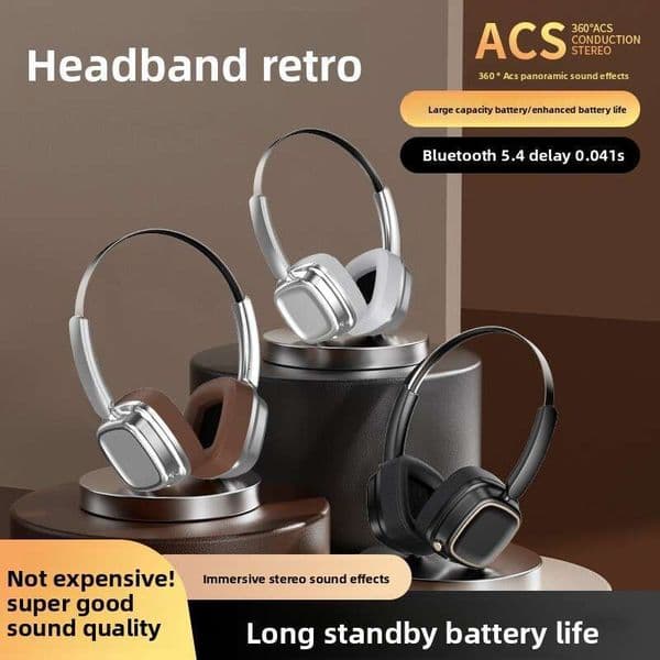 New Vje22 US Version Wind Head-Mounted Bluetooth Headphones Ultra-Long Battery Life Private Model