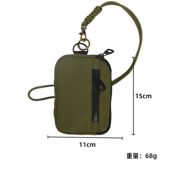 Outdoor Camouflage Coin Wallet Thickened Tactical Handbag TLXT Multi-function Card Bag Wallet Keychain Coin Portable Storage Bag