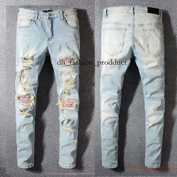 Ksubi Jeans Designer Men Jeans Mens Pants Brand Baggy Womens Retro Casual Hip Hop Streetwear Designers Joggers Pant Hole Black Skinny Slim Ksubi Jeans Woman fb8