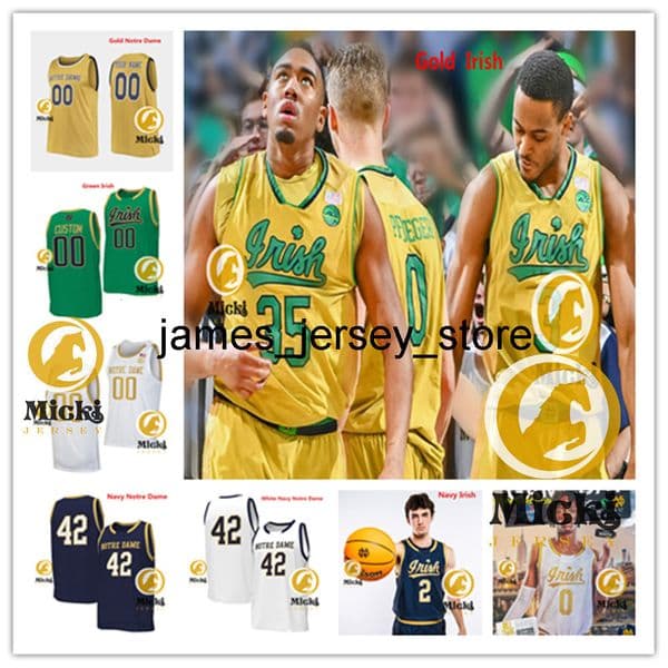 Hannah Hidalgo Notre Dame Fighting Irish Basketball Jersey 5 Olivia Miles 8 Cassandre Prosper 11 Sonia C