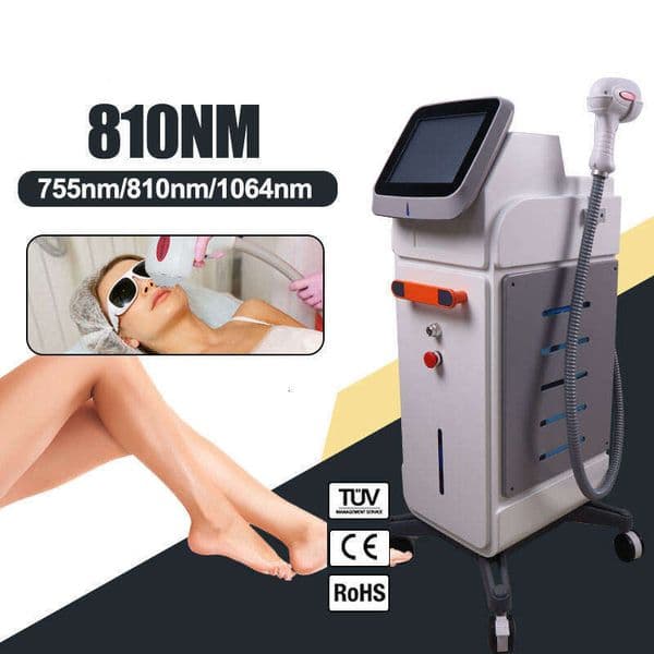 Q-Switched Nd Yag Laser Pico Tattoo Removal Machine 2 In 1 810Nm Diode Laser Hair Removal 1064 755Nm Picosecond Lase