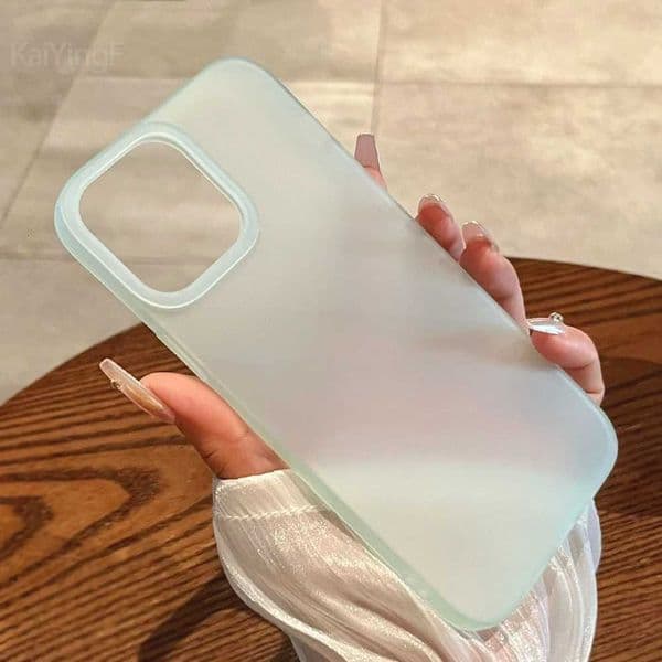 Soft Matte Phone Case For iPhone 15 14 13 12 11 Pro Plus X Xs Max XR Shockproof Silicone Bumper Candy Cover R250724