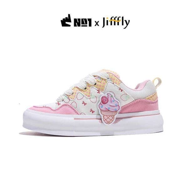 Nanbo Wan X Jifffly Collaboration Skateboard for Men 2025 New Ins National Trend Versatile Casual Sports Shoes