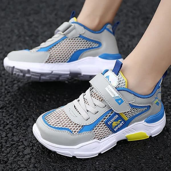 Single Net Childrens Shoes Boys Sneakers Summer Breathable Nonslip Surface Girls Casual Tennis Sports Running Outdoor Shoes 250725