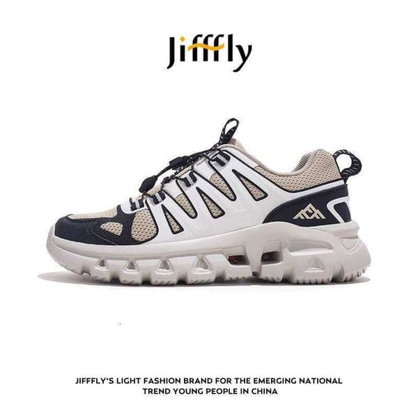 Jifffly Senior Designer Luxury Trendy Men's 2025 Summer Fashion New Style Breathable And Multi Functional Thick Soled Height Increasing Sports Shoes