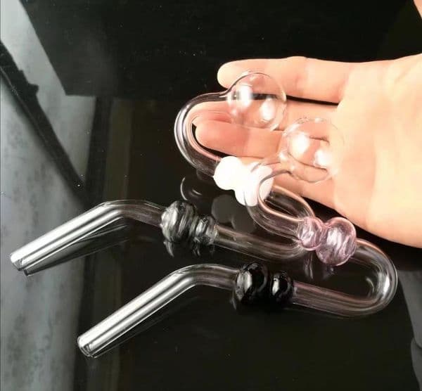 Coloured gourd snake Wholesale Glass Hookah, Glass Water Pipe Fittings,