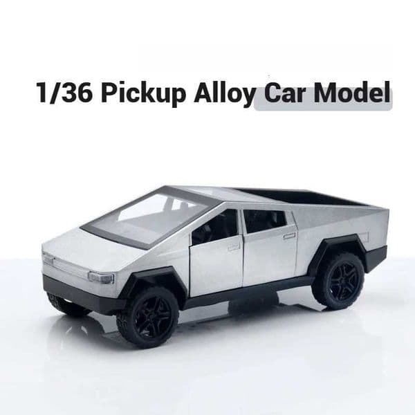 Cybertruck 1 36 Scale Diecast Alloy Off-Road Pickup SUV Model Toy with Pull Back Function for Children Collectible Vehicle Gift Z250724