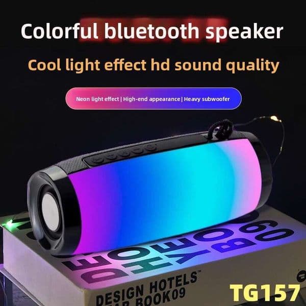 New Tg157 Bluetooth Portable Small Speaker Creative Gift Outdoor Waterproof Subwoofer