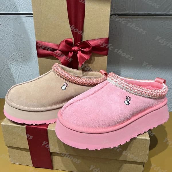 2025 Tasman Slipper boots Autumn Winter australia designer Women men Classic Tazz Slide Woolen Luxury warm Mini Platform Boot Soft shoes snow bjhies Size 3545 Z25120