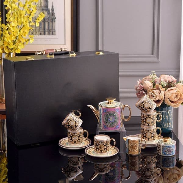 Chic 15-Piece Coffee Mug Set, Perfect for Entertaining Guests, Stylish Packaging, Ideal for Home and Office